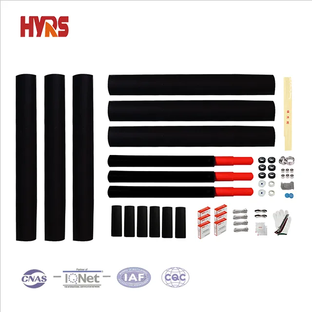 35kV Heat Shrinkable 3 Cores Straight Through Joint kits