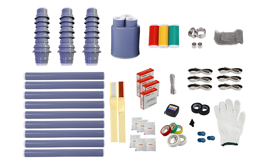 35kV Cold Shrinkable Three Cores Termination Kit for Outdoor supplier