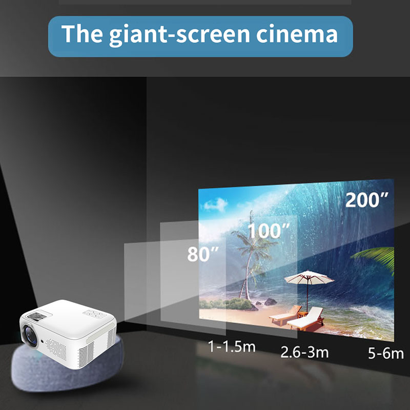 TV Projector 4k Home Theater - 7 