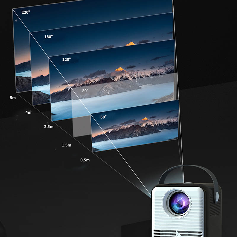 HD WiFi Android 1080p Projector - 11 