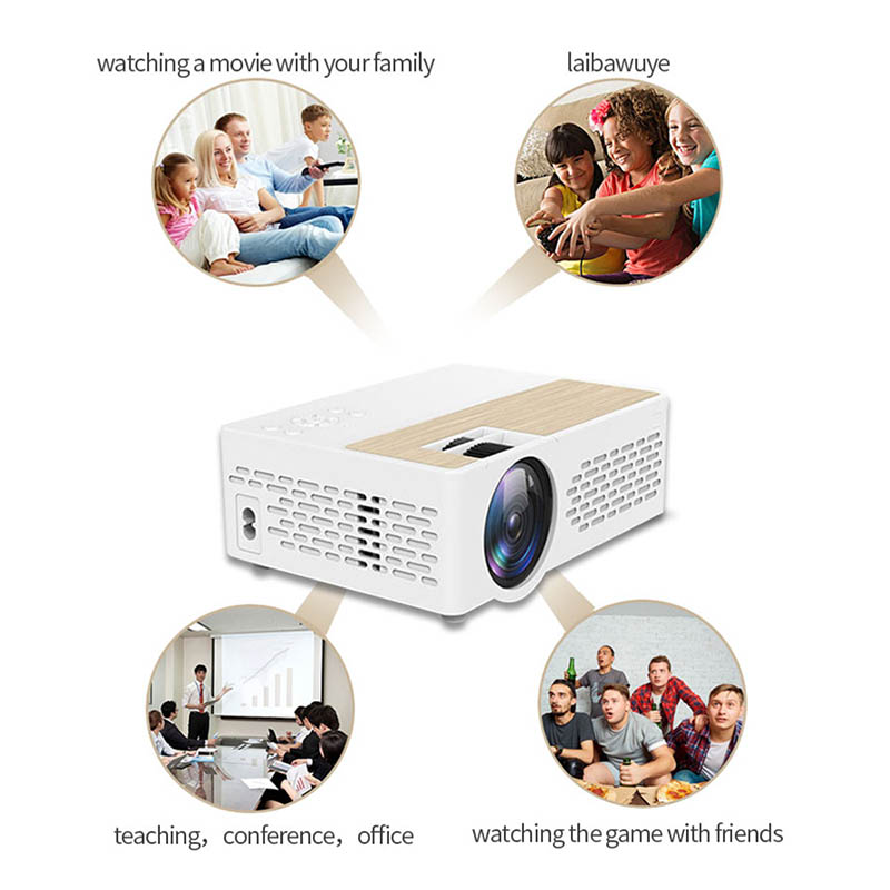 HD Protable Home Theater Projector - 10 