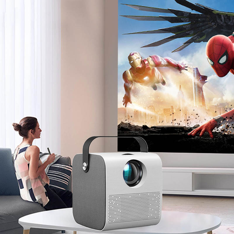 LED Portable Home Theater Projector Support 1080P - 7 