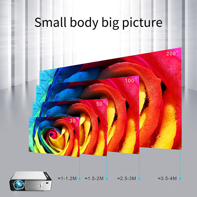 Multimedia Led Projector For Home Theater - 4