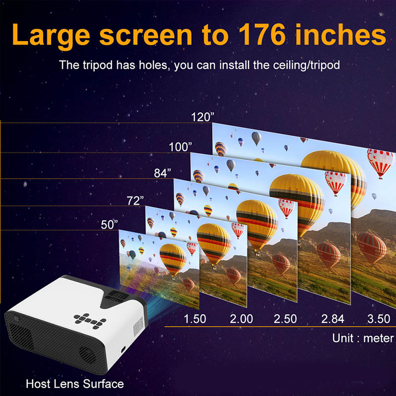 Home Entertainment Led projector - 4