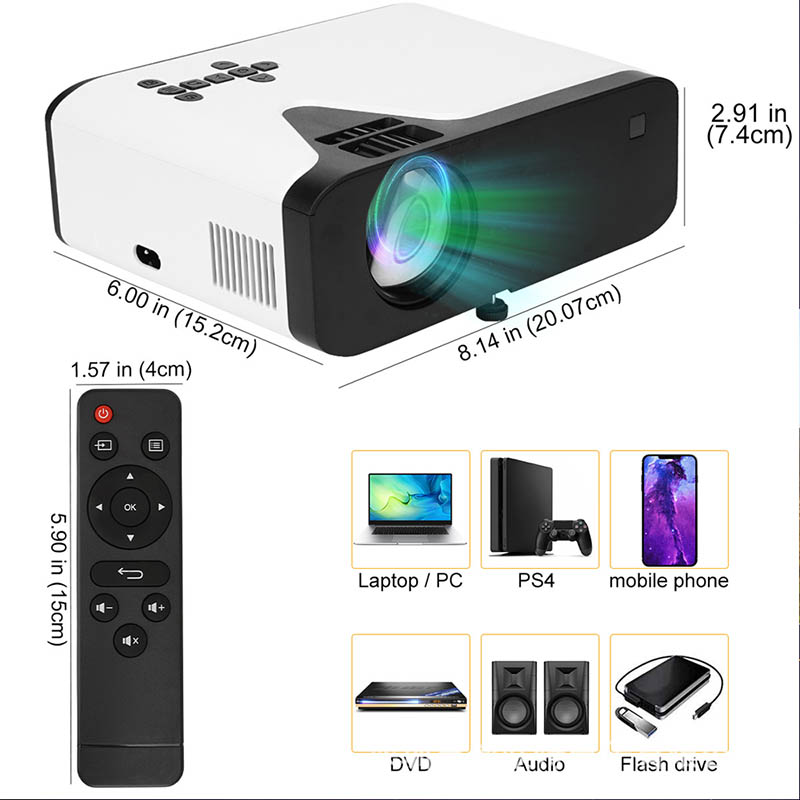 Home Entertainment Led projector - 6 