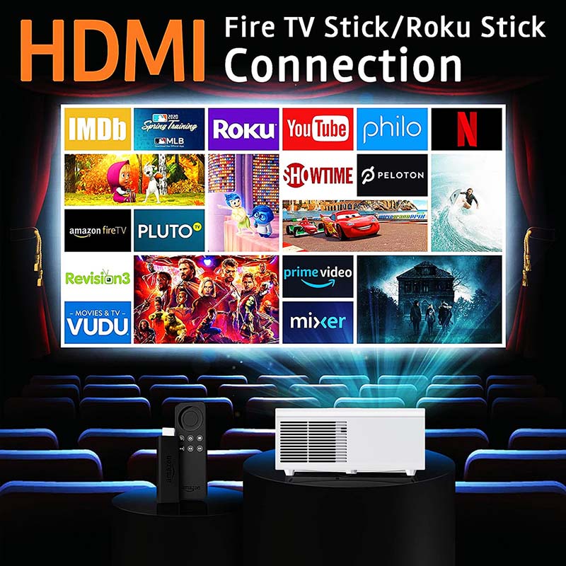 Portable Led Projector - 7 