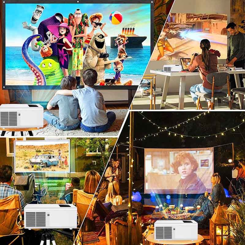 Portable Led Projector - 8 
