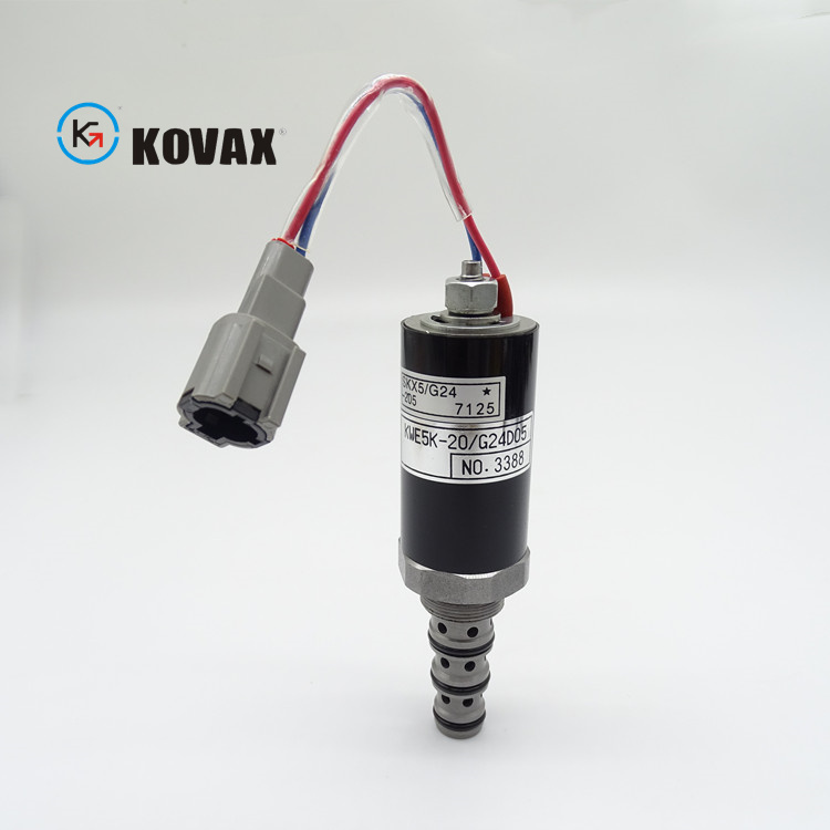 KWE5K-20/G24D05 Excavator solenoid valve