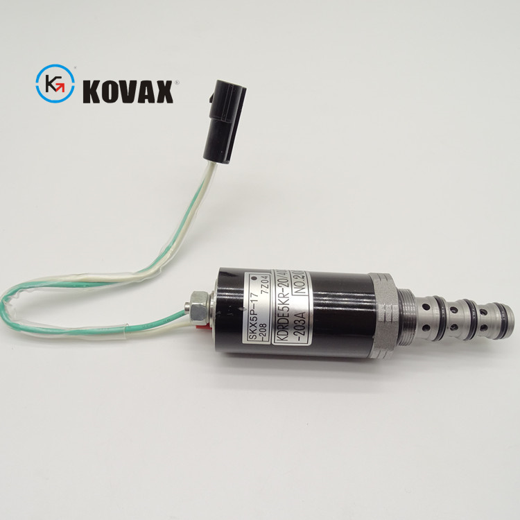 KDRDE5KR-20/40C07-203A Válvula solenoide de alto rendimiento para R215-7