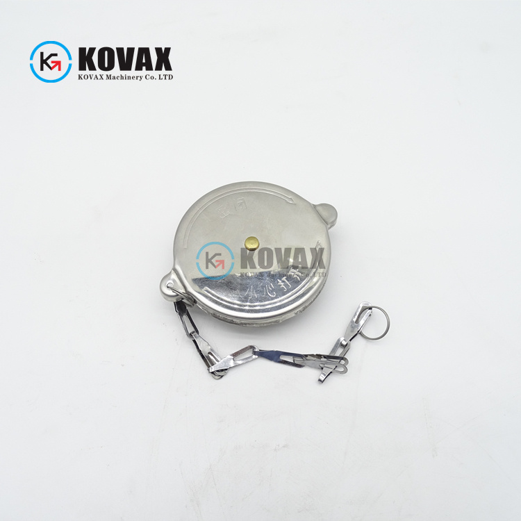 Excavator parts stainless steel engine water tank cover large