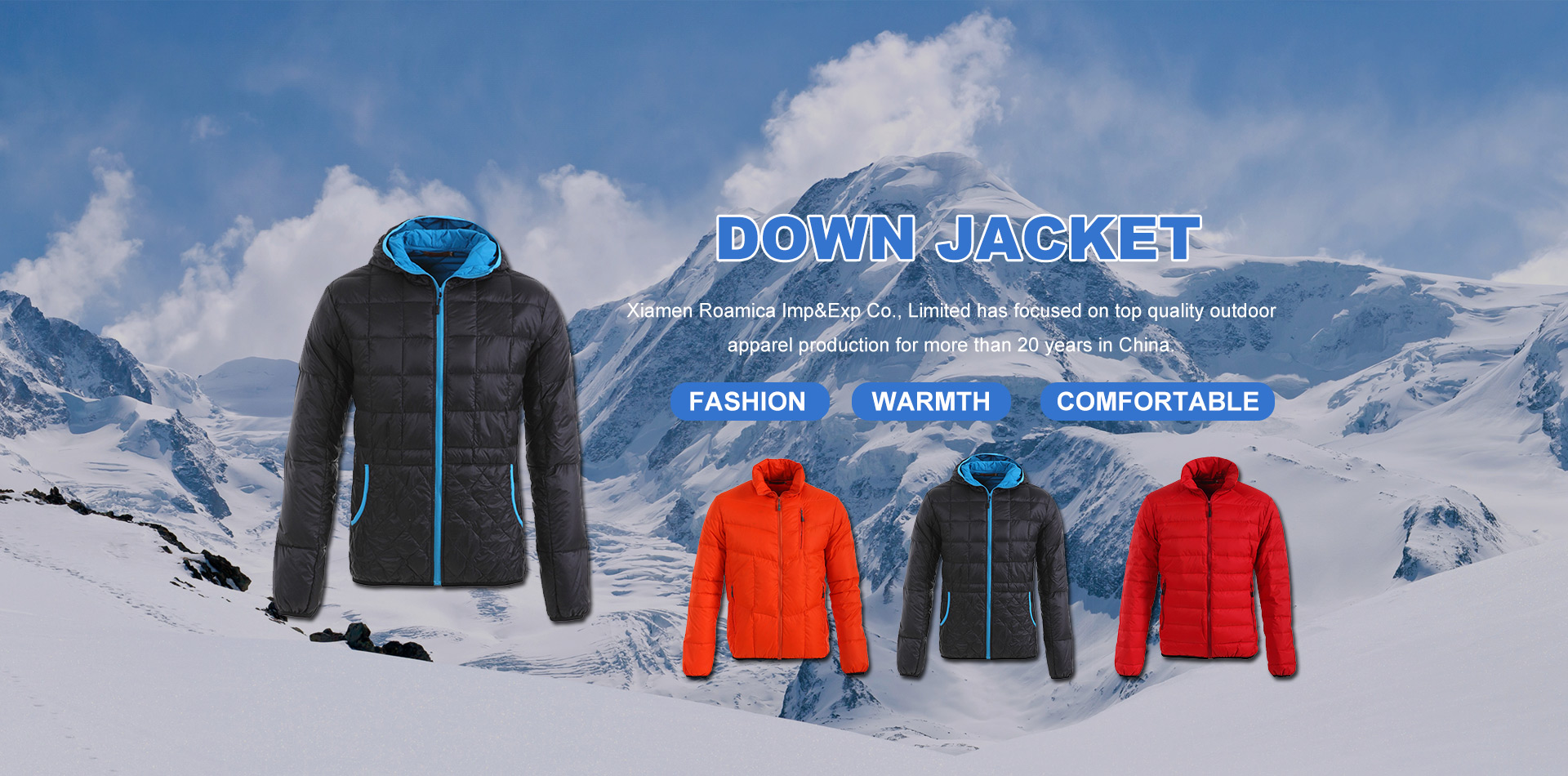 China Down Jacket Suppliers