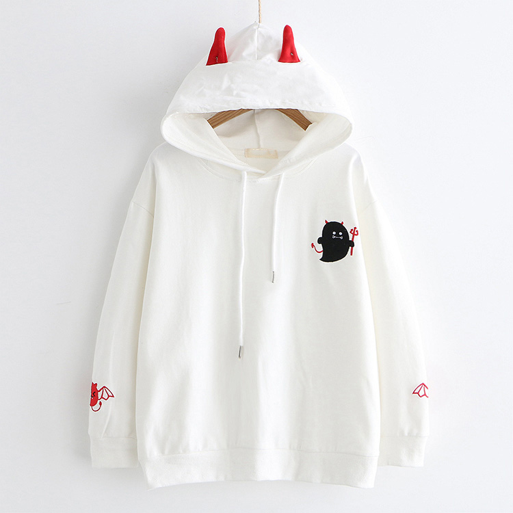 Hoodie With Horns