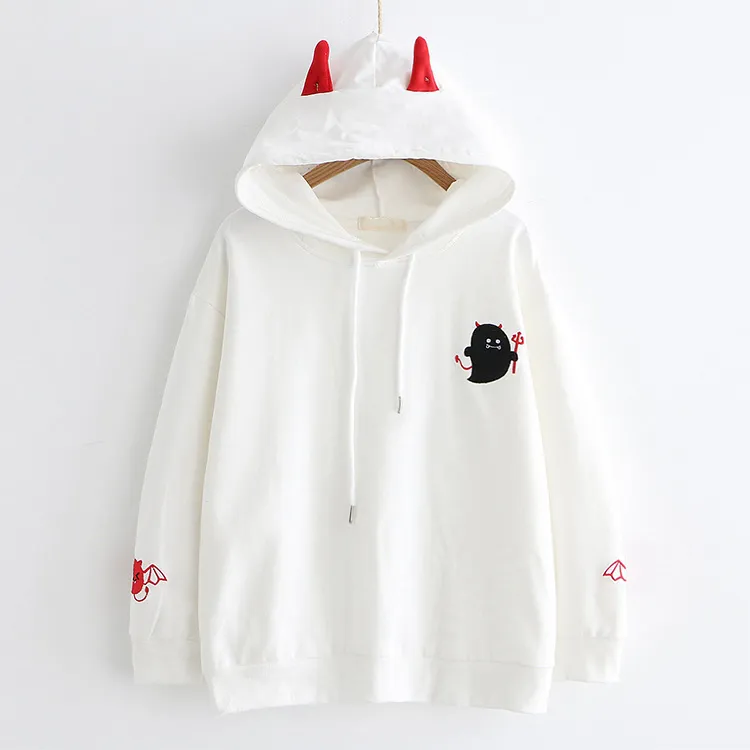 Hoodie With Horns