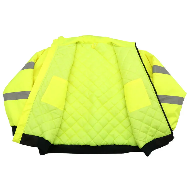 Lightweight Rain Jacket Hi Vis1