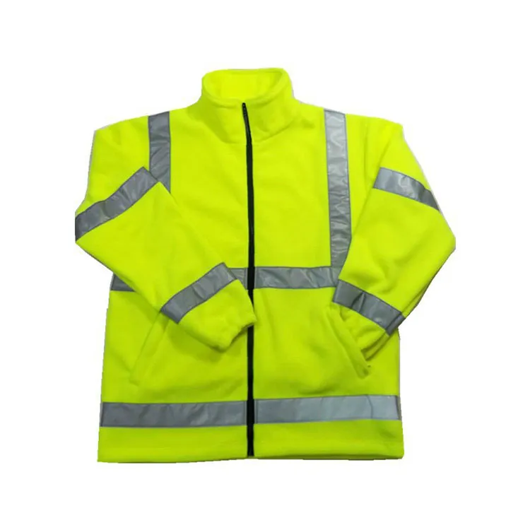 Polar Fleece Hi Vis Jacket