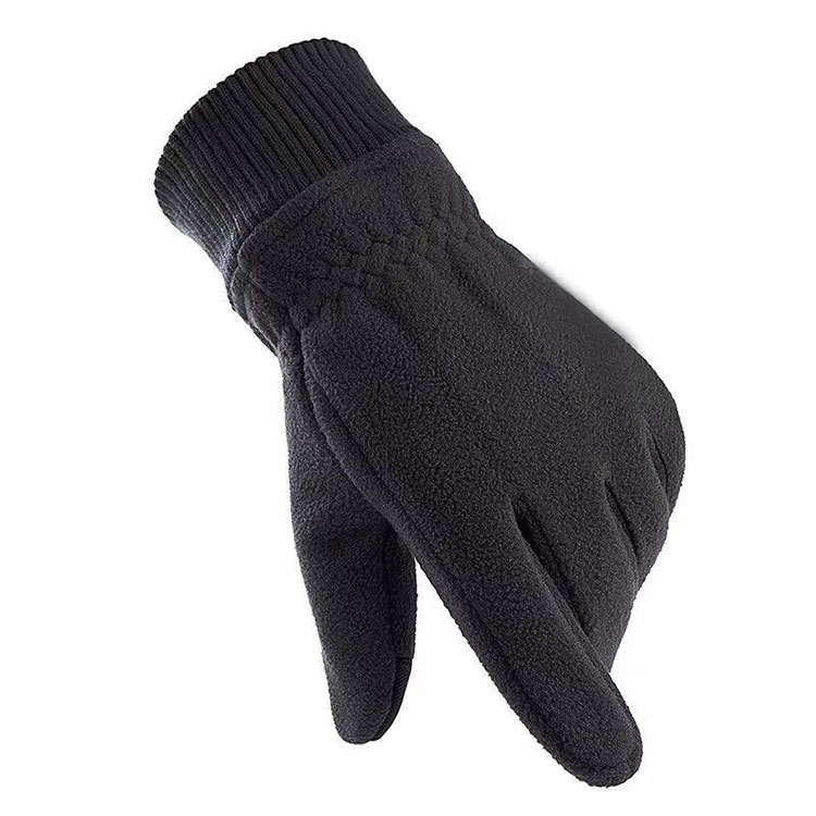 Handschuhe aus Polarfleece-Jacke