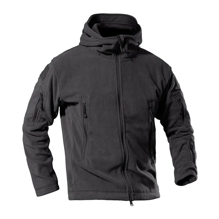 Başlıqlı Polar Fleece Gödəkçə