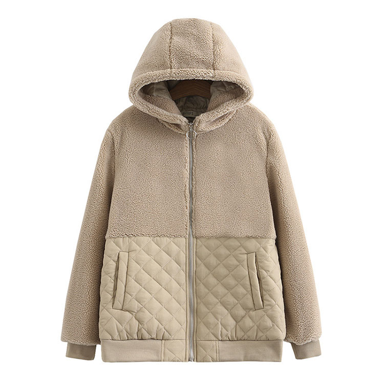 Jachetă din lână polară matlasată Relong
