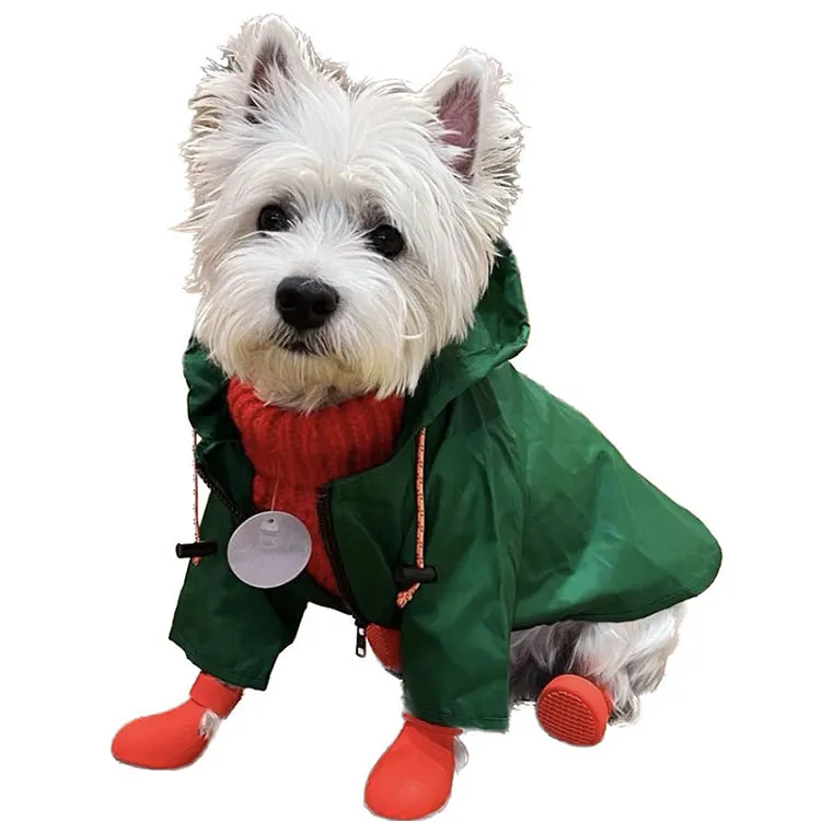 Waterproof Rain Jacket Dog