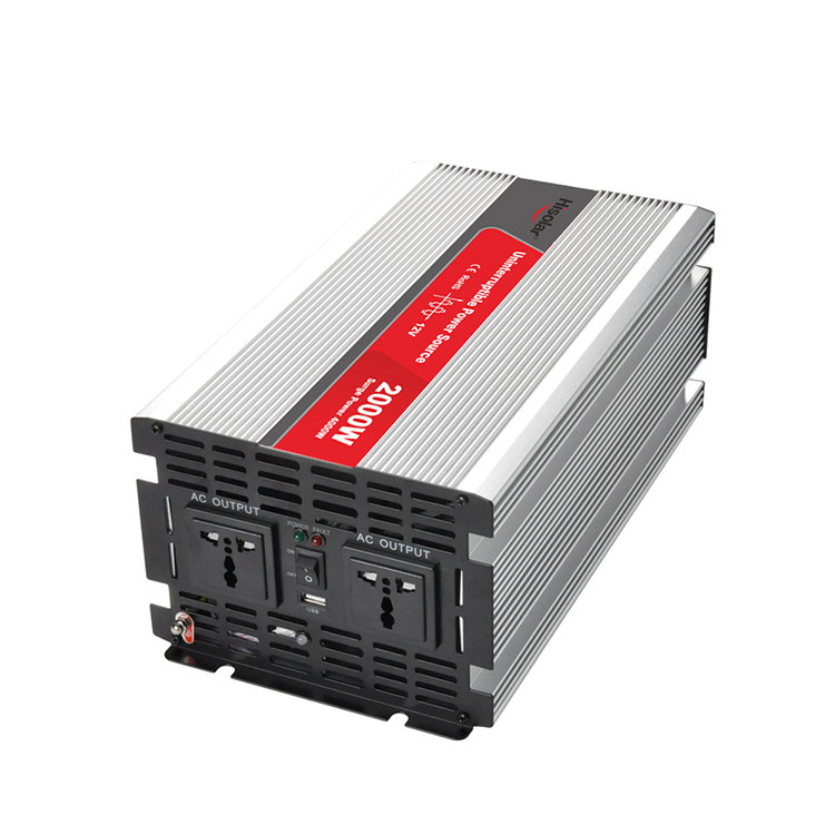 2000W Power Inverter With Charger 220V - 4