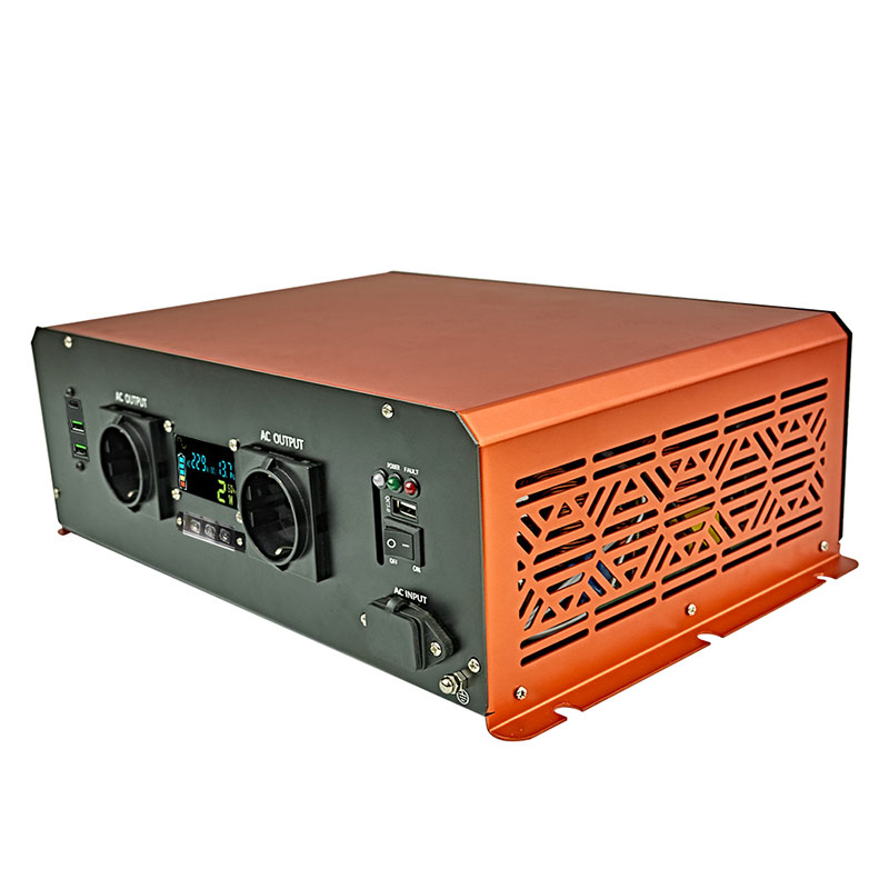 3000w Pure Sine Wave Inverter with Charger Dc to Ac - 2
