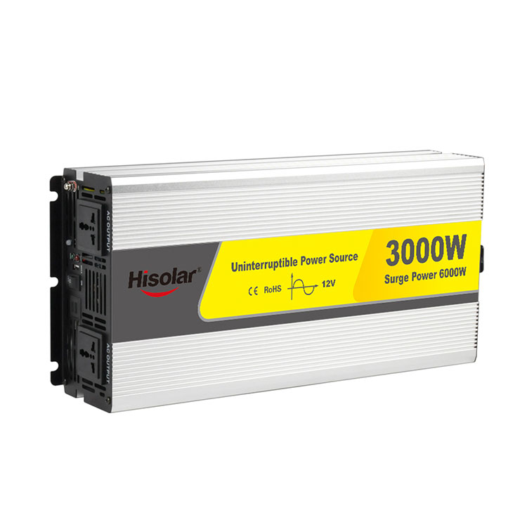 3000W DC AC инвертор със зарядно устройство 12V 24V DC към AC захранващ инвертор - 0