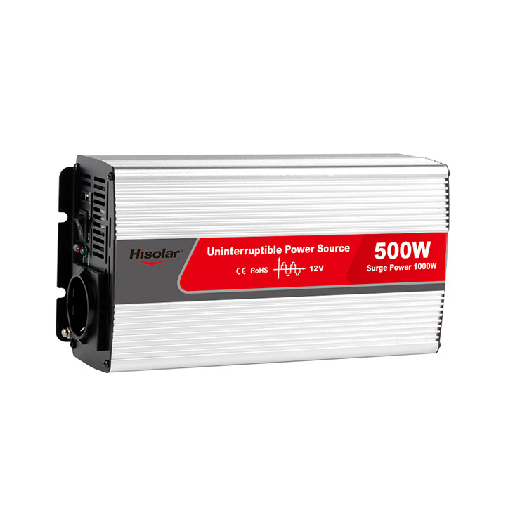 500W соларен инвертор със зарядно устройство - 0