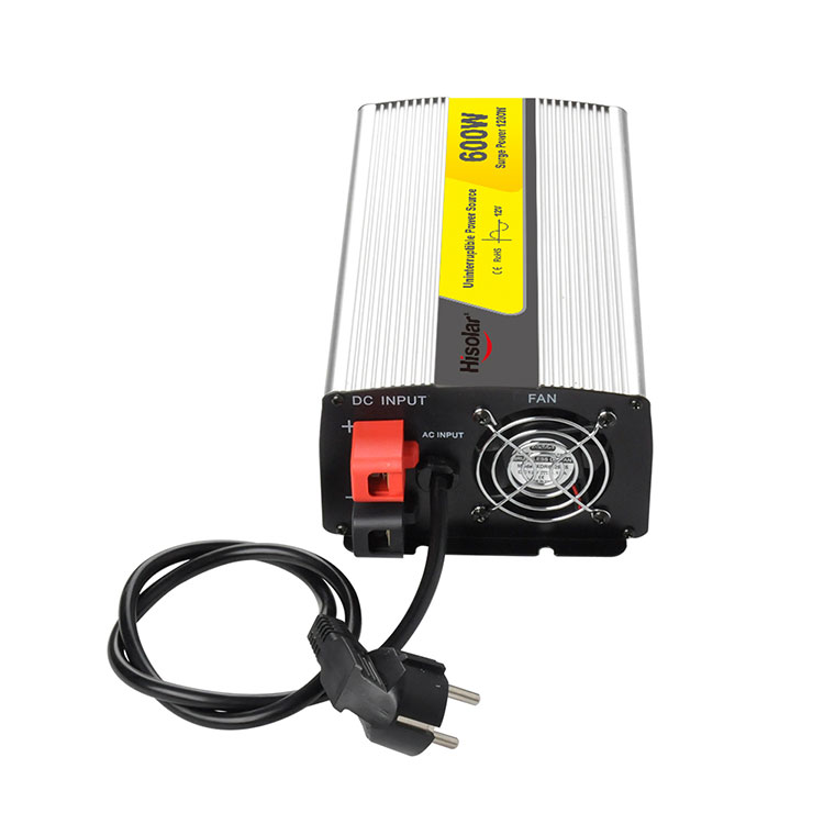 600W 12v To 220v Pure Sine Wave Power Inverter With Charger - 1