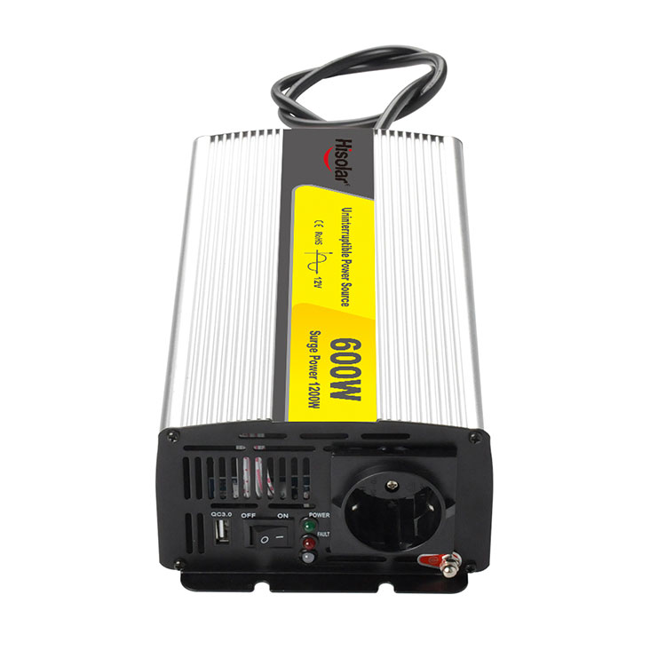 600W 12v To 220v Pure Sine Wave Power Inverter With Charger - 3 