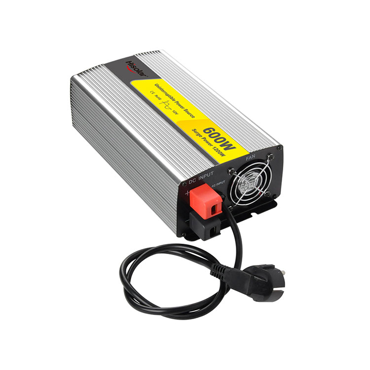 600W 12v To 220v Pure Sine Wave Power Inverter With Charger