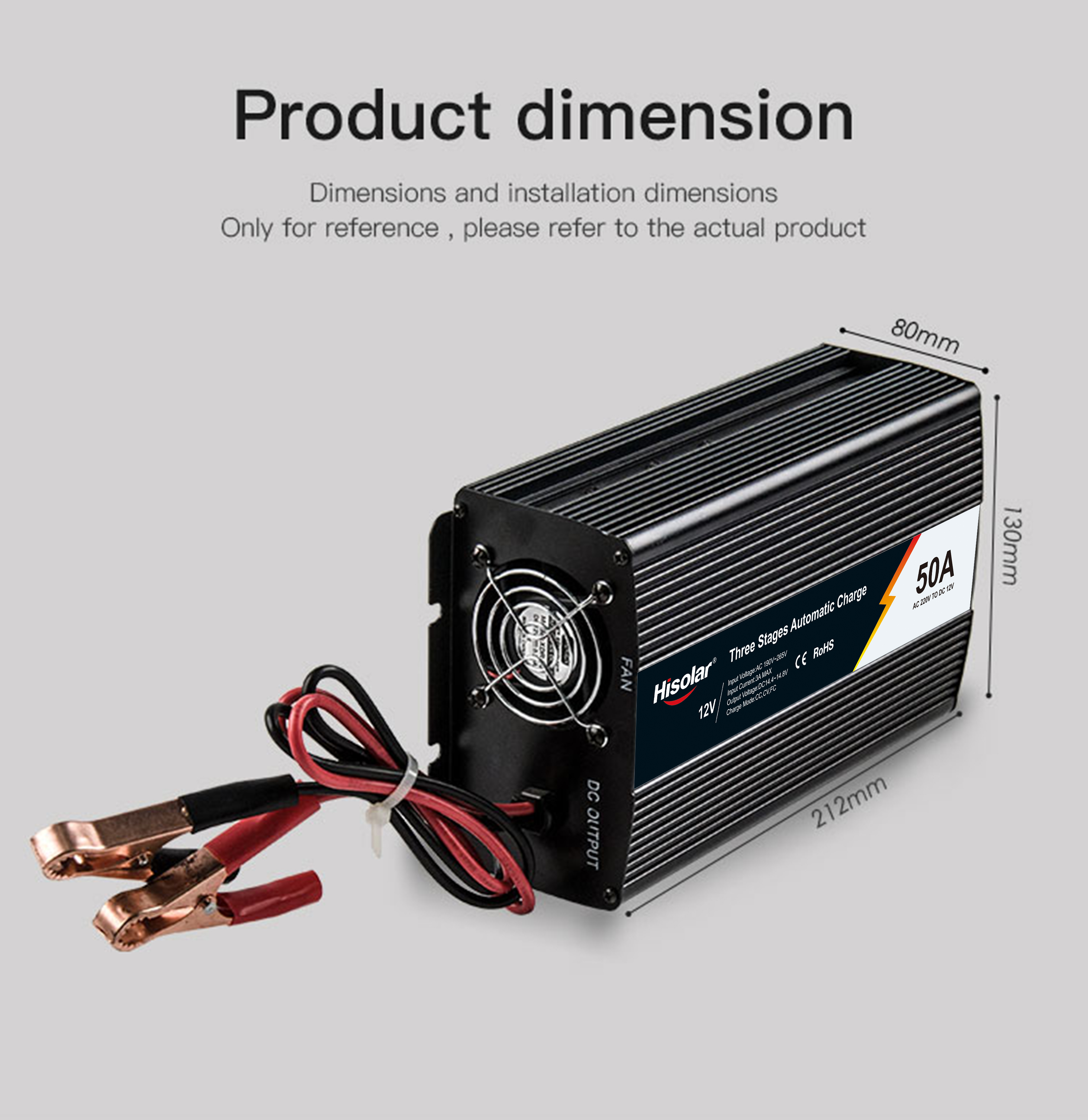 China High Power 48v Lead Acid Charger Iron Phosphate Charger ...