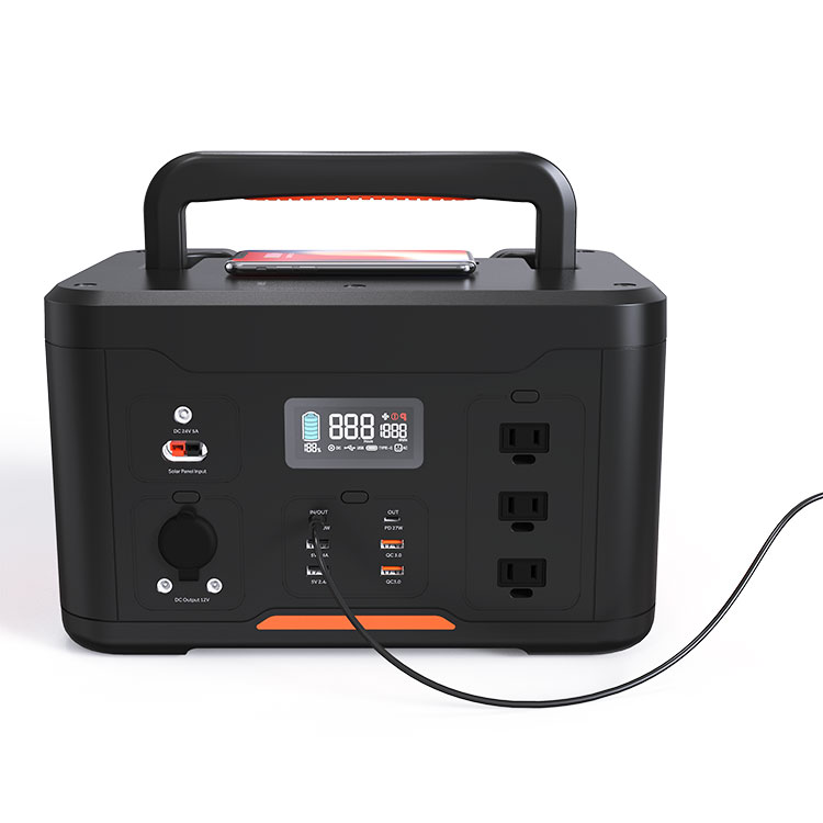 Power Bank 1000W Portable Power Station Generator With Solar Panel Supply - 1 