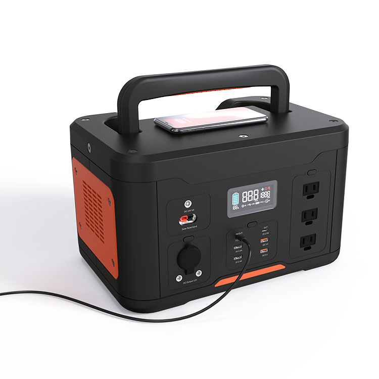 Power Bank 1000W Portable Power Station Generator With Solar Panel Supply - 4 