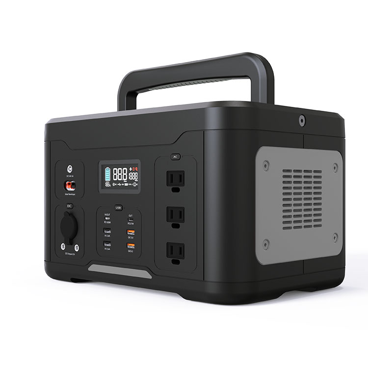 Power Bank 1000W Portable Power Station Generator With Solar Panel Supply - 0