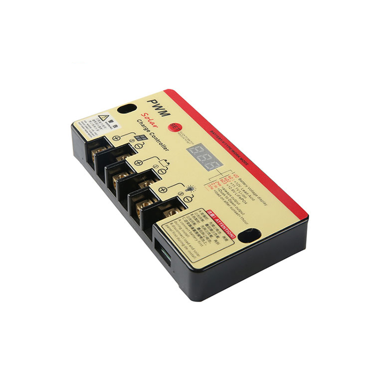 Yellow Auto PWM Solar Charge Controller - 2 