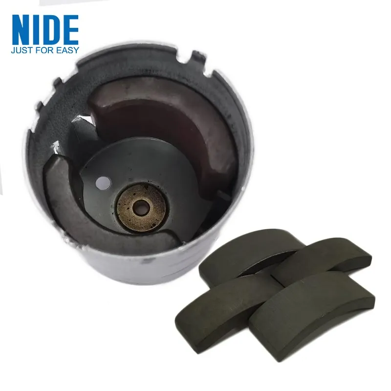 მორგებული DC Motor Ferrite მაგნიტები