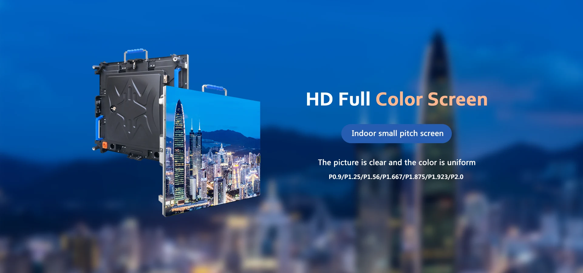 China Smd Full Color Led Display Screen Produsen Dalam Ruangan