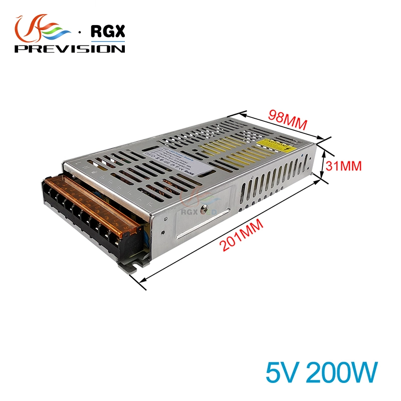 RGX Transfer 100V-240V қосқыш 5V200W LED дисплей Қуат көзі