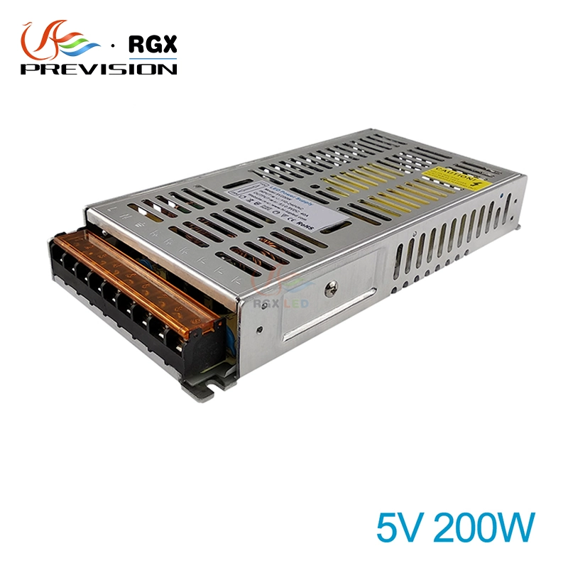 Chave de transferência RGX 100V-240V Display LED 5V200W Fonte de alimentação