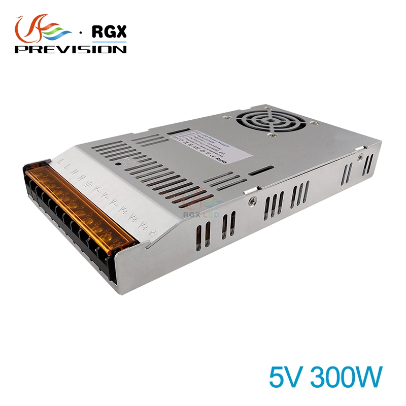 RGX Transfer 100V-240V Switch 5V300W Блок питания светодиодного дисплея
