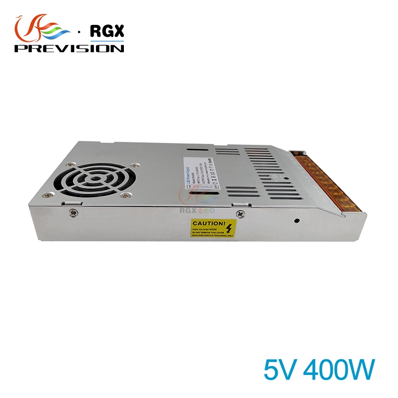 RGX Led Display Power Supply 100V-240V 5V400W LED Power Supply Has Transfer Switch