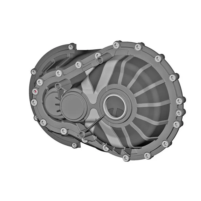 Aluminium mittentis nova Energy Automobile Parts Gearbox Praesent