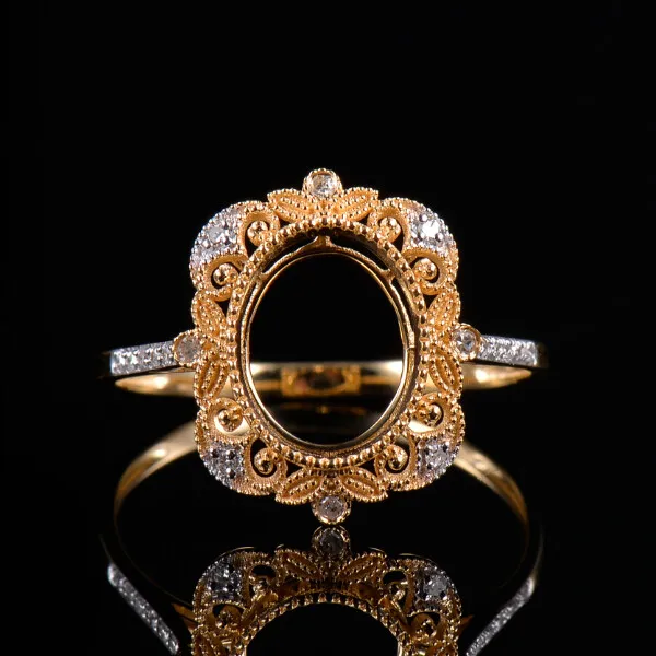 Antique Vintage Promise Ring Mounting