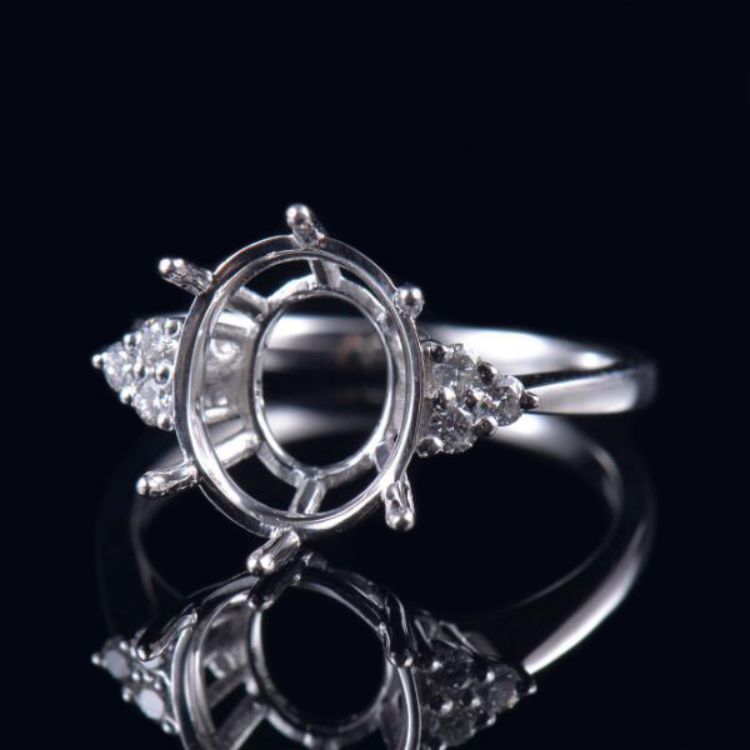 Classic Engagement Ring Semi-Set - 1