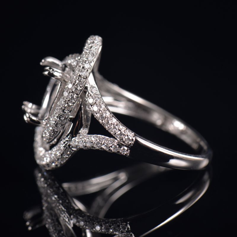 Design Engagement Ring Semi Mount - 3