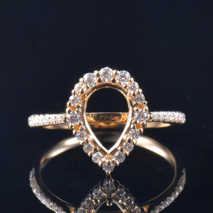 Detailed Quality Promise Ring Setting