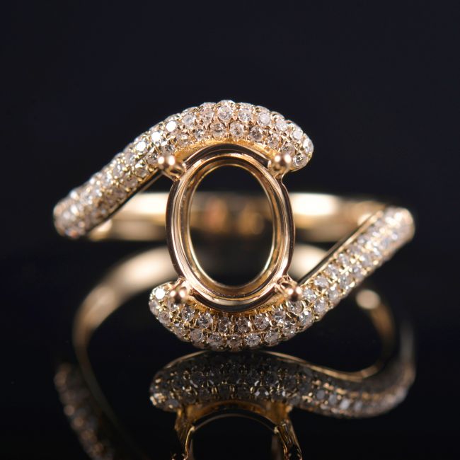 Fancy Shape Ring Semi-Set