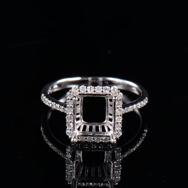 Genuine Diamond Fine Ring Mounting