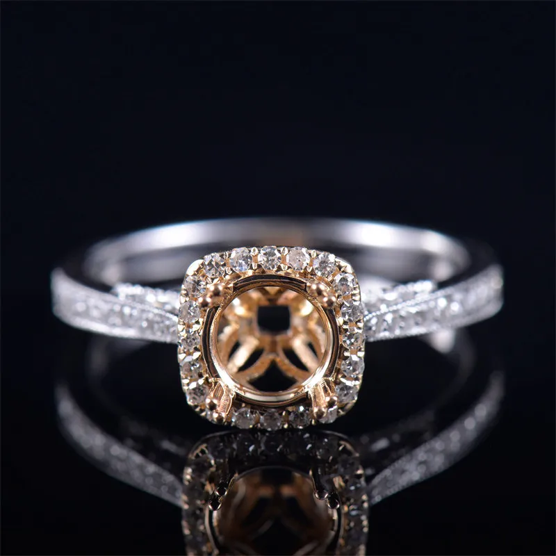 Gorgeous Milgrain Women Ring Semi-Set