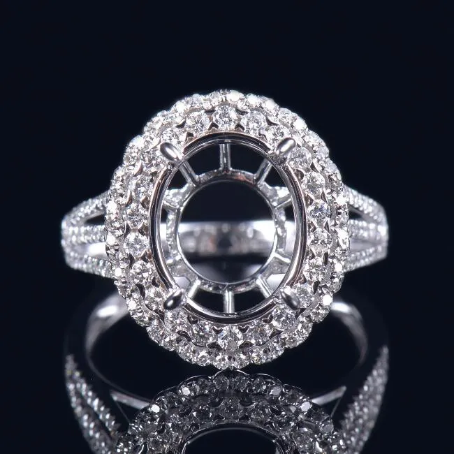 Halo Dress Ring Mounting